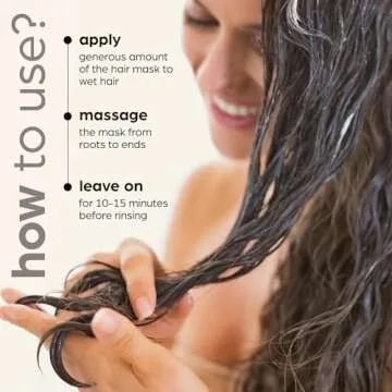 Artnaturals Argan Hair Mask Conditioner - (8 Oz/226g) - Deep Conditioning Treatment - Organic Jojoba Oil, Aloe Vera & Keratin - Repair Dry, Damaged, Color Treated, Natural Hair Growth - Sulfate Free