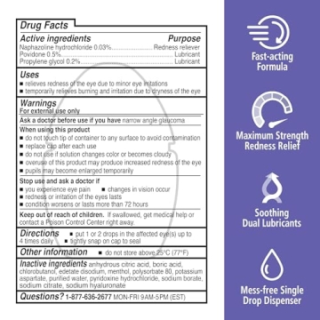 Rohto Optic Glow Eye Drops - Brighten & Hydrate Red Eyes