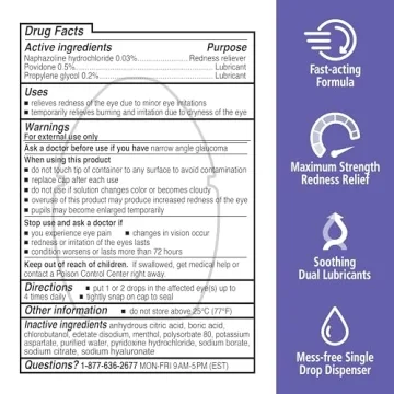 Rohto Optic Glow Eye Drops - Brighten & Hydrate Red Eyes