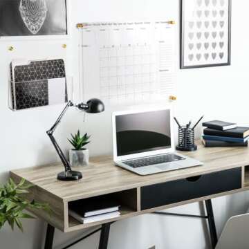 Merely Home Acrylic Wall Calendar | Elegant Planning Tool