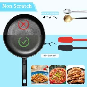 Silicone Jar Spatulas Set - Perfect for Baking Tasks