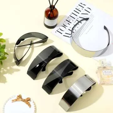 Futuristic Cyber Visor Sunglasses - 12 Pairs Party Pack