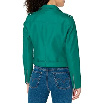 Levi's Women's Faux Leather Motorcycle Jacket Stylish & Versatile