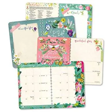 Katie Daisy 2020 On-the-Go Weekly Planner: 17-Month Calendar with Pocket (Aug 2019 - Dec 2020, 5" x 7" closed)