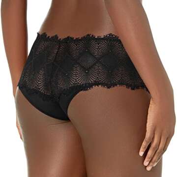 Cosabella Women's Allure Boyshorts - Elegant Lace Comfort in Black