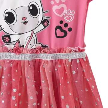 DREAMWORKS GABBY'S DOLLHOUSE Girls Cosplay Dress with Ears