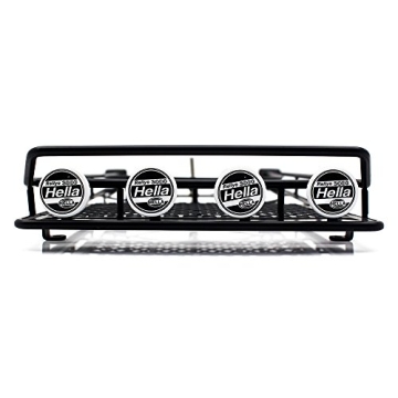 Durable Roof Rack with LED Lights for 1:10 RC Crawlers