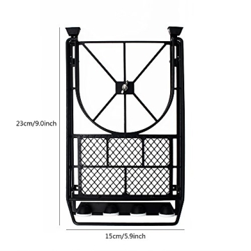 Durable Roof Rack with LED Lights for 1:10 RC Crawlers