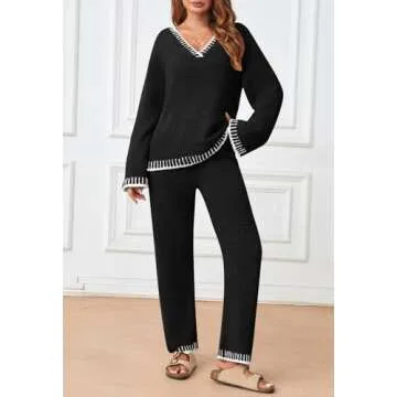 Fuzzy Fleece Pajama Set for Women - Cozy Loungewear