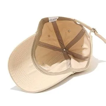 Umeepar Smile Face Adjustable Baseball Cap for All
