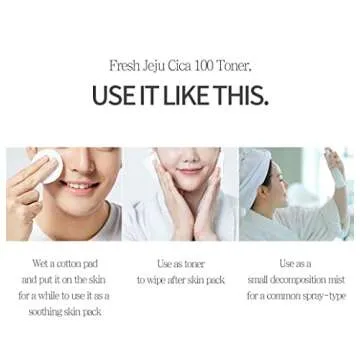 Gentle Jeju CICA Toner with Pure Centella Extract 250ml