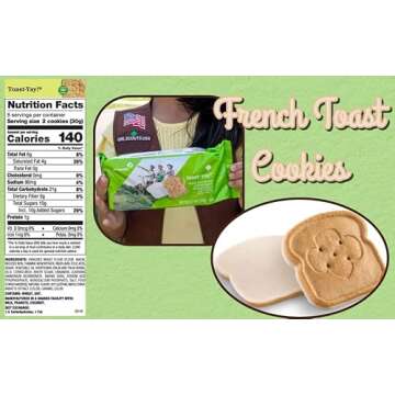 Girl Scout Cookies Toast - Yay French Toast Inspired 1 Box of 16 Cookies