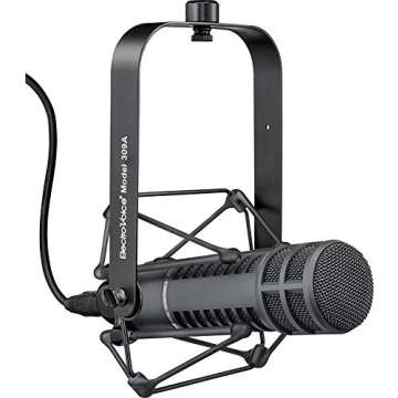 Electro-Voice RE20-BLACK Dynamic Microphone for Broadcast