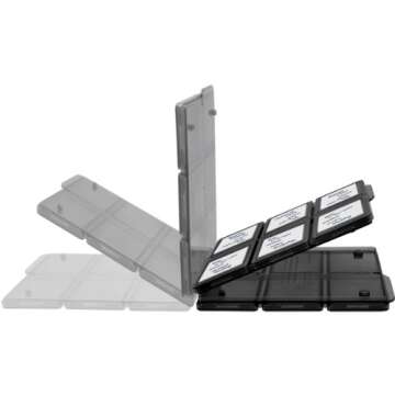 XIT XTMCASE 12 Piece SD/SDHC Memory Card Hard Plastic Case