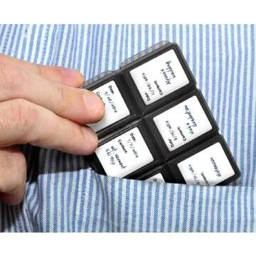Secure & Portable 12 Piece SD Memory Card Case by XIT