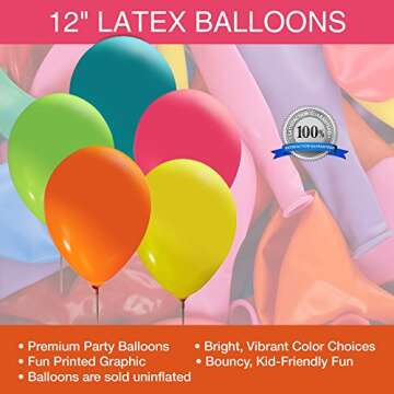 PARTY ZONE ET DESSIN Cow Balloons - 12 Inch Latex (20 Count) for Birthday Parties or Any Other Event...