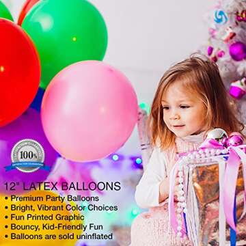 PARTY ZONE ET DESSIN Cow Balloons - 12 Inch Latex (20 Count) for Birthday Parties or Any Other Event Use - Fill with Air or Helium