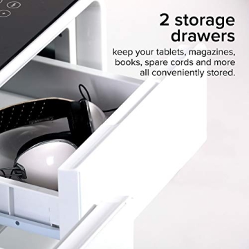 Sobro Coffee Table with Built-in Fridge and Speakers