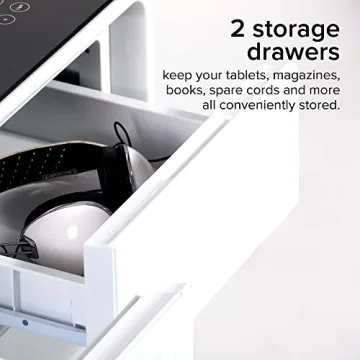 Sobro Coffee Table with Built-in Fridge and Speakers