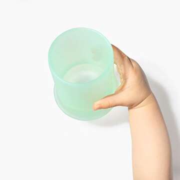 Olababy Silicone Training Cup | Water Drinking Cup For Babies | 6+ Mo Infant To 12-18 Months Toddler...