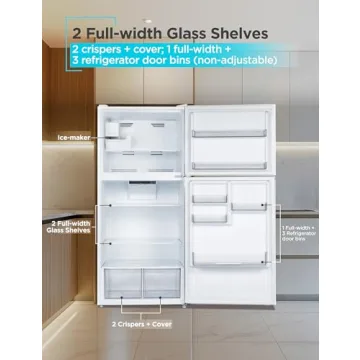 BLACK+DECKER 20.1 Cu. Ft. Refrigerator with Ice Maker