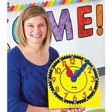 Carson Dellosa Judy Clock: Teach Time Effortlessly