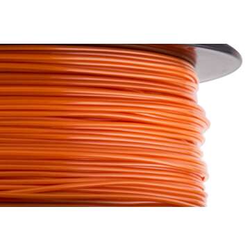 HATCHBOX 1.75mm Orange PLA 3D Printer Filament, 1 KG Spool, Dimensional Accuracy +/- 0.03 mm, 3D Pri...