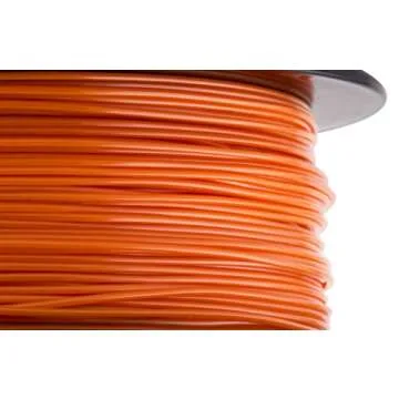HATCHBOX 1.75mm Orange PLA 3D Printer Filament, 1 KG Spool, Dimensional Accuracy +/- 0.03 mm, 3D Pri...