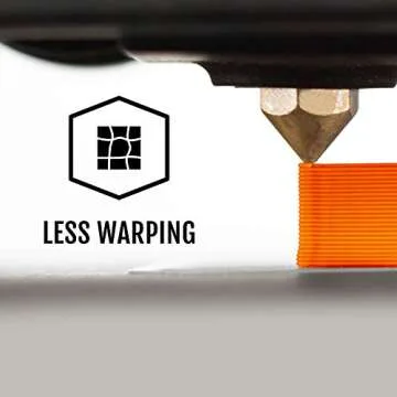 HATCHBOX 1.75mm Orange PLA 3D Printer Filament, 1 KG Spool, Dimensional Accuracy +/- 0.03 mm, 3D Printing Filament