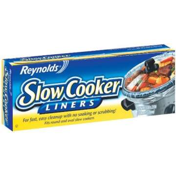 Reynolds Wrap Slow Cooker Liners - Easy Meal Prep Solution