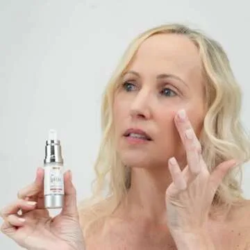 The PHIX pHiller Peptide Serum - Advanced Anti Aging Face Tightening Serum for Fine Lines and Wrinkles, Hydrating Peptides Facial Formula for Skin, with Argireline + Tripeptides; Vegan (1oz)