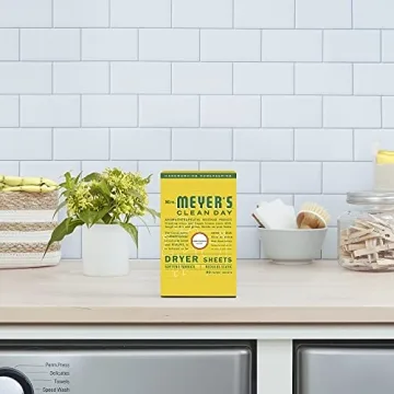 Mrs. Meyer's Clean Day Dryer Sheets Honeysuckle 80 Count