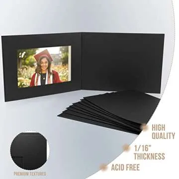 Golden State Art Photo Folders - Elegant Customizable Gift Frames