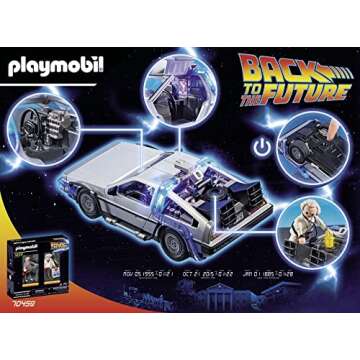 Playmobil Back to The Future Delorean