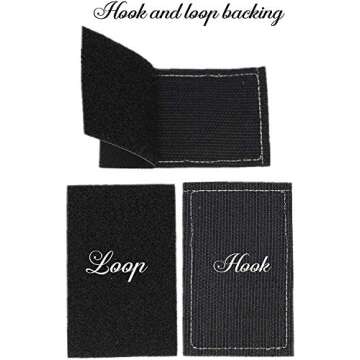 20 Pieces Random Patches Tactical Morale Embroidery Patches, Military Funny Patch Full Embroidered A...