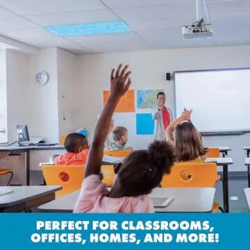 Easy Install Fluorescent Light Filters for Classroom Essentials