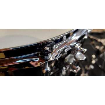 RATCHET LOCKS (Black) - Adjustable Lug Locks for Drums & Percussion