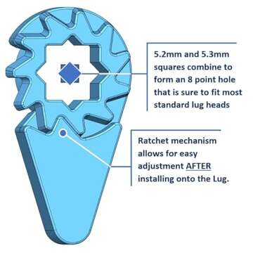 RATCHET LOCKS for Drums - Secure Your Lugs Effortlessly