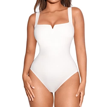 FeelinGirl Women's Shapewear Bodysuit - Tummy Control and Comfort for Every Occasion