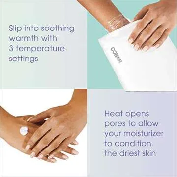 Conair True Glow Hand Warmer - Spa Quality Heated Mitts
