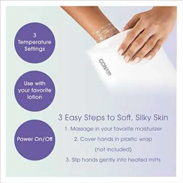 Conair True Glow Hand Warmer - Spa Quality Heated Mitts