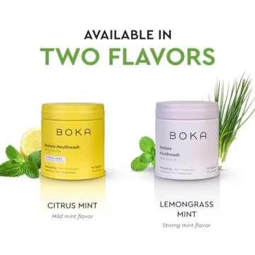 Travel-Friendly Boka Mouthwash Tablets for Fresh Breath