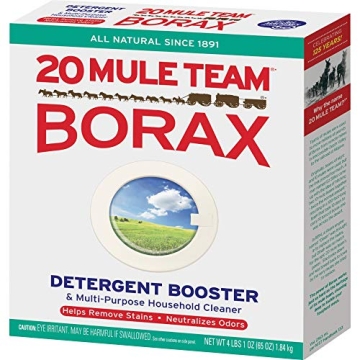 Borax 20 Mule Team Booster for Fresh Laundry and Cleaning