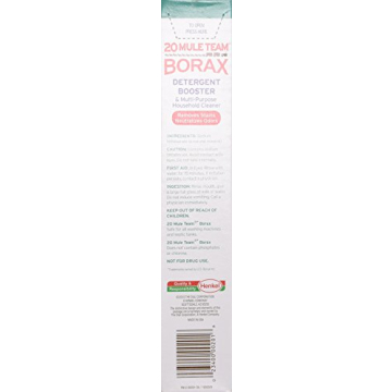 Borax 20 Mule Team Booster for Fresh Laundry and Cleaning