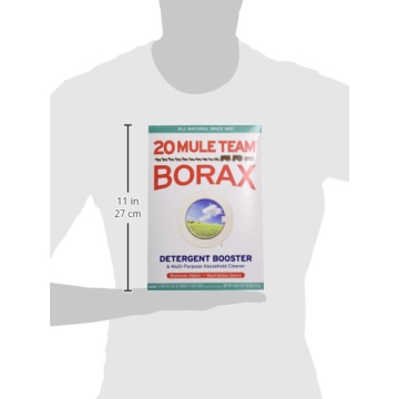 Borax 20 Mule Team Booster for Fresh Laundry and Cleaning