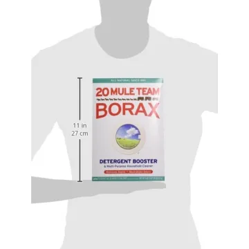 Borax 20 Mule Team Booster for Fresh Laundry and Cleaning