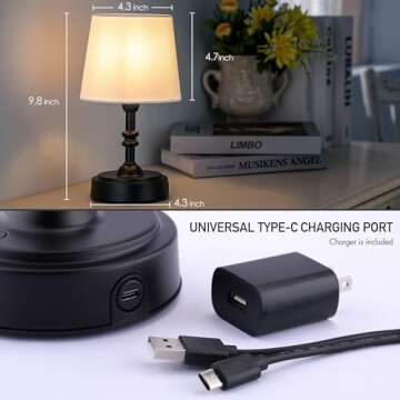 O’Bright Seraph Mini Cordless LED Table Lamp