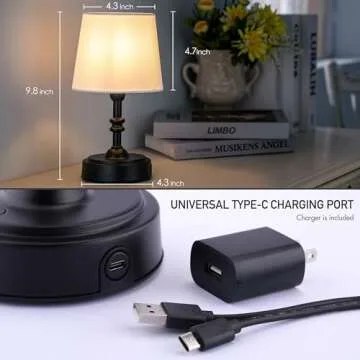 O’Bright Seraph Mini Cordless LED Table Lamp