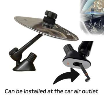 Car Drum Cymbal Air Vent, Fun Music Accessories for Drummers, Cool Car Gadgets for Dashboard and Air Vent, Easy Install