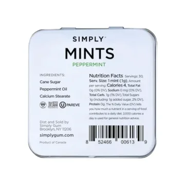 Simply Peppermint Mints | Fresh Breath Anytime, Anywhere
